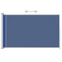 Seitlicher ausziehbarer Gartenpavillon in Blau 180x300 cm. von vidaXL, Sonnenschirme - Ref: Foro24-313403, Preis: 90,80 €, Ra...