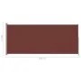 Toldo lateral retráctil para patio marrón 200x500 cm by vidaXL, Umbrellas - Ref: Foro24-313420, Price: 105,26 €, Discount: %