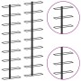 Wall wine racks for 18 bottles 2 units black iron by vidaXL, Wine racks - Ref: Foro24-289562, Price: 69,05 €, Discount: %