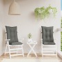 Kissen für Hochlehner-Stühle, 2 Stück, dunkelgraues Melange-Gewebe. von vidaXL, Kissen für Stühle und Sofas - Ref: Foro24-400...