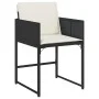 11-piece garden dining set with black synthetic rattan cushions by vidaXL, Garden sets - Ref: Foro24-3278057, Price: 901,29 €...