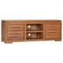 TV-Schrank aus massivem Teakholz, 110 x 30 x 40 cm von vidaXL, TV-Möbel - Ref: Foro24-289069, Preis: 161,97 €, Rabatt: %