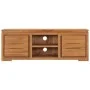 Solid teak wood TV cabinet 110x30x40 cm by vidaXL, TV Furniture - Ref: Foro24-289069, Price: 161,97 €, Discount: %