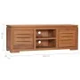TV-Schrank aus massivem Teakholz, 110 x 30 x 40 cm von vidaXL, TV-Möbel - Ref: Foro24-289069, Preis: 161,97 €, Rabatt: %