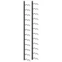 Wandweinregal für 24 Flaschen aus schwarzem Eisen von vidaXL, Weinregale - Ref: Foro24-289557, Preis: 48,02 €, Rabatt: %