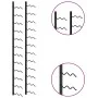 Wall wine rack for 24 black iron bottles by vidaXL, Wine racks - Ref: Foro24-289557, Price: 48,02 €, Discount: %