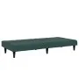 Zweiplätziges Schlafsofa mit dunkelgrünem Samt-Hocker. von vidaXL, Sofas - Ref: Foro24-3258094, Preis: 310,79 €, Rabatt: %