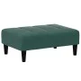 Zweiplätziges Schlafsofa mit dunkelgrünem Samt-Hocker. von vidaXL, Sofas - Ref: Foro24-3258094, Preis: 310,79 €, Rabatt: %