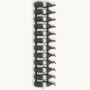 Wandweinregal für 24 Flaschen aus schwarzem Eisen von vidaXL, Weinregale - Ref: Foro24-289557, Preis: 48,02 €, Rabatt: %