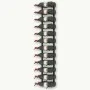 Wall wine rack for 24 black iron bottles by vidaXL, Wine racks - Ref: Foro24-289557, Price: 48,02 €, Discount: %