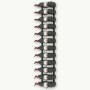 Wandweinregal für 24 Flaschen aus schwarzem Eisen von vidaXL, Weinregale - Ref: Foro24-289557, Preis: 47,93 €, Rabatt: %
