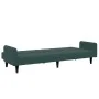 2-seater sofa bed with dark green velvet stool by vidaXL, Sofas - Ref: Foro24-3258100, Price: 330,15 €, Discount: %