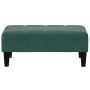 2-Sitzer-Schlafsofa mit dunkelgrünem Samthocker von vidaXL, Sofas - Ref: Foro24-3258100, Preis: 338,29 €, Rabatt: %