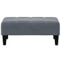 2-seater sofa bed with dark gray velvet stool by vidaXL, Sofas - Ref: Foro24-3258093, Price: 293,57 €, Discount: %