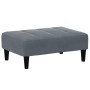 2-Sitzer-Schlafsofa mit dunkelgrauem Samthocker von vidaXL, Sofas - Ref: Foro24-3258093, Preis: 293,57 €, Rabatt: %