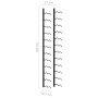 Botellero de pared para 24 botellas hierro negro de vidaXL, Botelleros - Ref: Foro24-289557, Precio: 47,60 €, Descuento: %