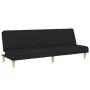 2-seater sofa bed with black fabric stool by vidaXL, Sofas - Ref: Foro24-3258087, Price: 305,79 €, Discount: %