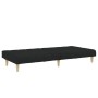 2-seater sofa bed with black fabric stool by vidaXL, Sofas - Ref: Foro24-3258087, Price: 309,38 €, Discount: %