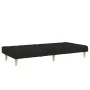 2-seater sofa bed with black fabric stool by vidaXL, Sofas - Ref: Foro24-3258087, Price: 305,79 €, Discount: %