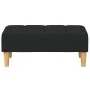 2-seater sofa bed with black fabric stool by vidaXL, Sofas - Ref: Foro24-3258087, Price: 305,79 €, Discount: %