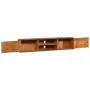 Wandmöbel aus massivem Teakholz 135x30x30 cm von vidaXL, TV-Möbel - Ref: Foro24-289085, Preis: 137,78 €, Rabatt: %
