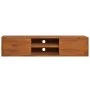 Wandmöbel aus massivem Teakholz 135x30x30 cm von vidaXL, TV-Möbel - Ref: Foro24-289085, Preis: 137,78 €, Rabatt: %