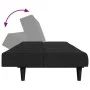 2-Sitzer-Schlafsofa mit schwarzem Samthocker von vidaXL, Sofas - Ref: Foro24-3258095, Preis: 308,14 €, Rabatt: %