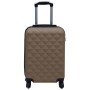 Brauner, starrer ABS-Koffer mit Rollen von vidaXL, Koffer - Ref: Foro24-92423, Preis: 70,37 €, Rabatt: %