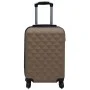 Brown ABS rigid suitcase with wheels by vidaXL, Suitcases - Ref: Foro24-92423, Price: 69,19 €, Discount: %