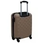 Brown ABS rigid suitcase with wheels by vidaXL, Suitcases - Ref: Foro24-92423, Price: 69,19 €, Discount: %