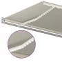 Manual retractable awning with cream LED light 5x3.5 m by vidaXL, Awnings - Ref: Foro24-3070062, Price: 571,62 €, Discount: %