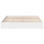 White engineered wood bed frame with drawers 180x200 cm by vidaXL, Beds and slatted bases - Ref: Foro24-3280636, Price: 197,3...