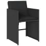 7-piece garden dining set and black synthetic rattan cushions by vidaXL, Garden sets - Ref: Foro24-3277854, Price: 475,93 €, ...