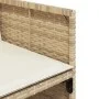 7-piece garden dining set with beige synthetic rattan cushions by vidaXL, Garden sets - Ref: Foro24-3277863, Price: 540,93 €,...