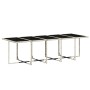 Garten-Essgruppe 11-teilig und graue synthetische Rattankissen von vidaXL, Gartensets - Ref: Foro24-3277882, Preis: 741,19 €,...