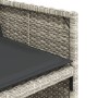 Garten-Essgruppe 11-teilig und graue synthetische Rattankissen von vidaXL, Gartensets - Ref: Foro24-3277882, Preis: 741,19 €,...