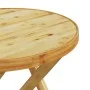 3-Piece Bamboo Folding Bistro Set with Dark Gray Cushions by vidaXL, Garden sets - Ref: Foro24-3208938, Price: 255,29 €, Disc...