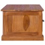 Mueble para TV de madera de teca maciza 90x50x37 cm de vidaXL, Muebles TV - Ref: Foro24-289082, Precio: 166,18 €, Descuento: %