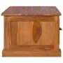TV-Schrank aus massivem Teakholz, 90 x 50 x 37 cm von vidaXL, TV-Möbel - Ref: Foro24-289082, Preis: 164,14 €, Rabatt: %