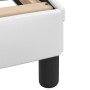 Bett mit weißer Kunstledermatratze 140x190 cm von vidaXL, Betten und Lattenroste - Ref: Foro24-3208718, Preis: 425,47 €, Raba...