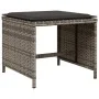 Garden dining set with cushions 15 pieces gray synthetic rattan by vidaXL, Garden sets - Ref: Foro24-3277939, Price: 960,09 €...