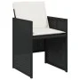 11-piece garden dining set with black synthetic rattan cushions by vidaXL, Garden sets - Ref: Foro24-3277733, Price: 615,37 €...