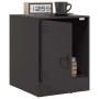 Mesitas de noche 2 unidades acero negro 34,5x39x44 cm de vidaXL, Mesitas de noche - Ref: Foro24-841608, Precio: 67,30 €, Desc...