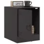 Mesitas de noche 2 unidades acero negro 34,5x39x44 cm de vidaXL, Mesitas de noche - Ref: Foro24-841608, Precio: 66,49 €, Desc...