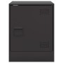 Mesitas de noche 2 unidades acero negro 34,5x39x44 cm de vidaXL, Mesitas de noche - Ref: Foro24-841608, Precio: 67,30 €, Desc...