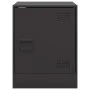 Mesitas de noche 2 unidades acero negro 34,5x39x44 cm de vidaXL, Mesitas de noche - Ref: Foro24-841608, Precio: 66,49 €, Desc...