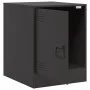 Nachttische 2 Einheiten aus schwarzem Stahl 34,5x39x44 cm von vidaXL, Nachttische - Ref: Foro24-841608, Preis: 59,98 €, Rabat...