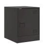 Mesitas de noche 2 unidades acero negro 34,5x39x44 cm de vidaXL, Mesitas de noche - Ref: Foro24-841608, Precio: 66,49 €, Desc...