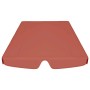Dosel de repuesto columpio jardín terracota 150/130x105/70 cm