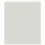 Nachttisch aus weißem Stahl, 34,5 x 39 x 44 cm von vidaXL, Nachttische - Ref: Foro24-841629, Preis: 53,92 €, Rabatt: %